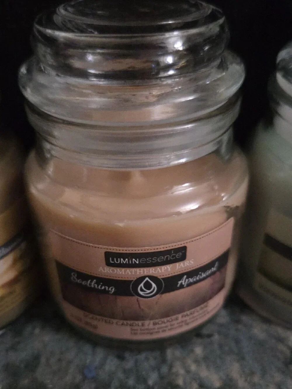 6 Assorted LuminEssence Aromotherapy Scented Jar Candles - Multi-Color